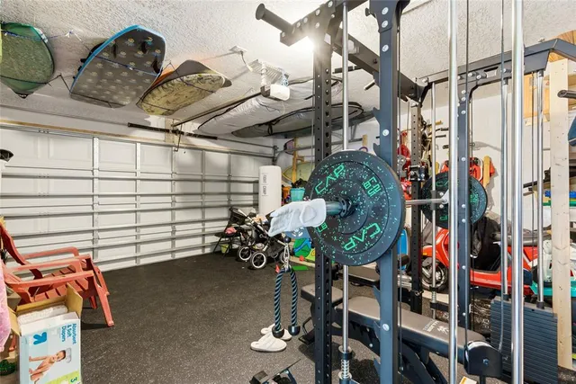 a view of a lake with a big yard