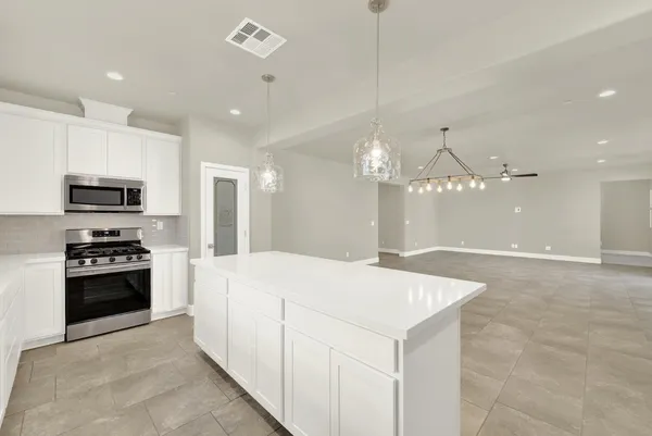 a view of a backyard with a garden