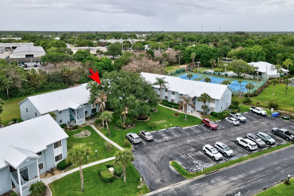 9637 Riverside Drive, Unit 3 Sebastian, FL 32958 - Photo 24 of 36 an aerial view of multiple house