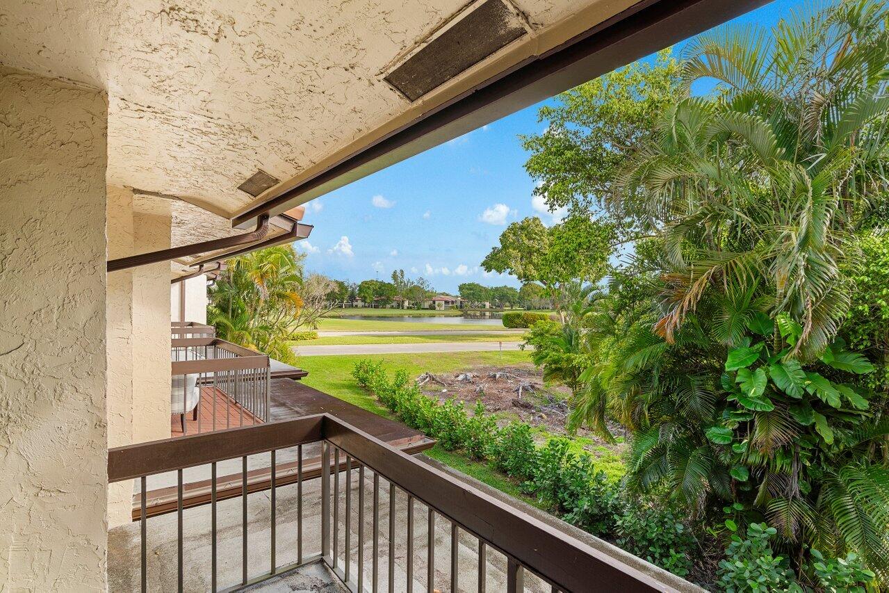 21648 Cypress Road, Unit 13E Boca Raton, FL 33433 - Photo 24 of 57 Balcony - Master Bedroom Balcony