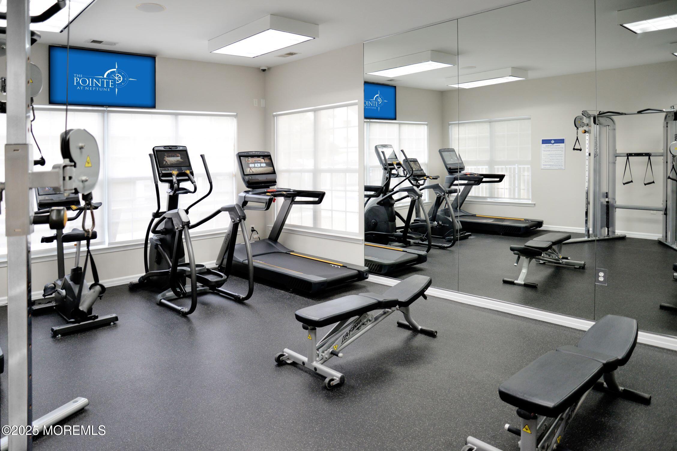435 Timber Ridge Court Neptune Township, NJ 07753 - Photo 8 of 26 a view of a room with gym equipment