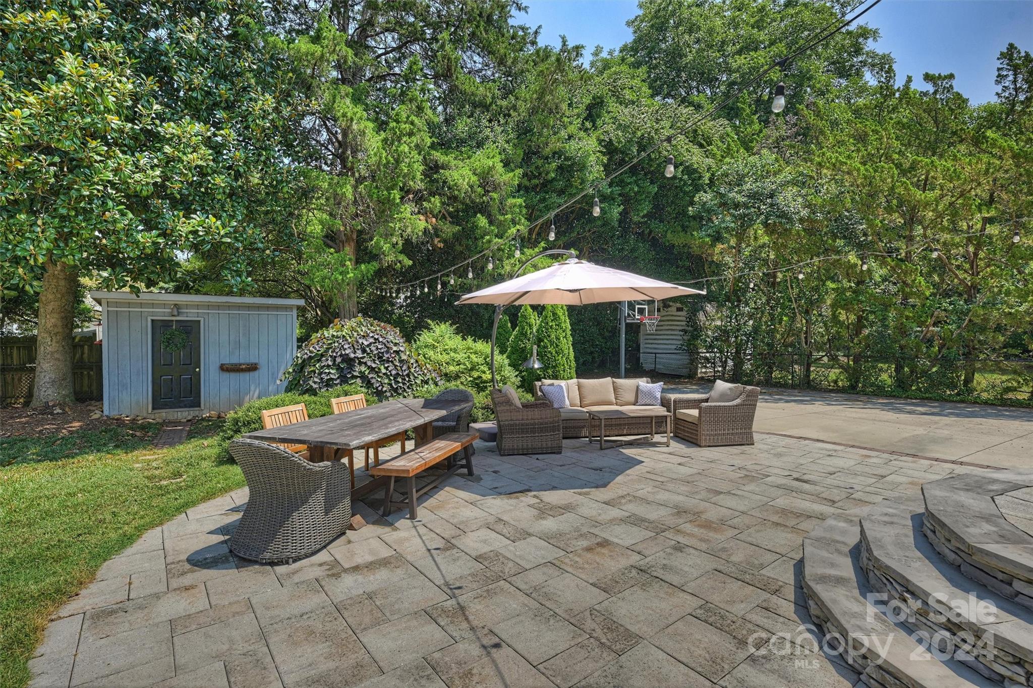 4115 Sulkirk Road Charlotte, NC 28210 - Photo 39 of 39 a view of house with backyard and furniture
