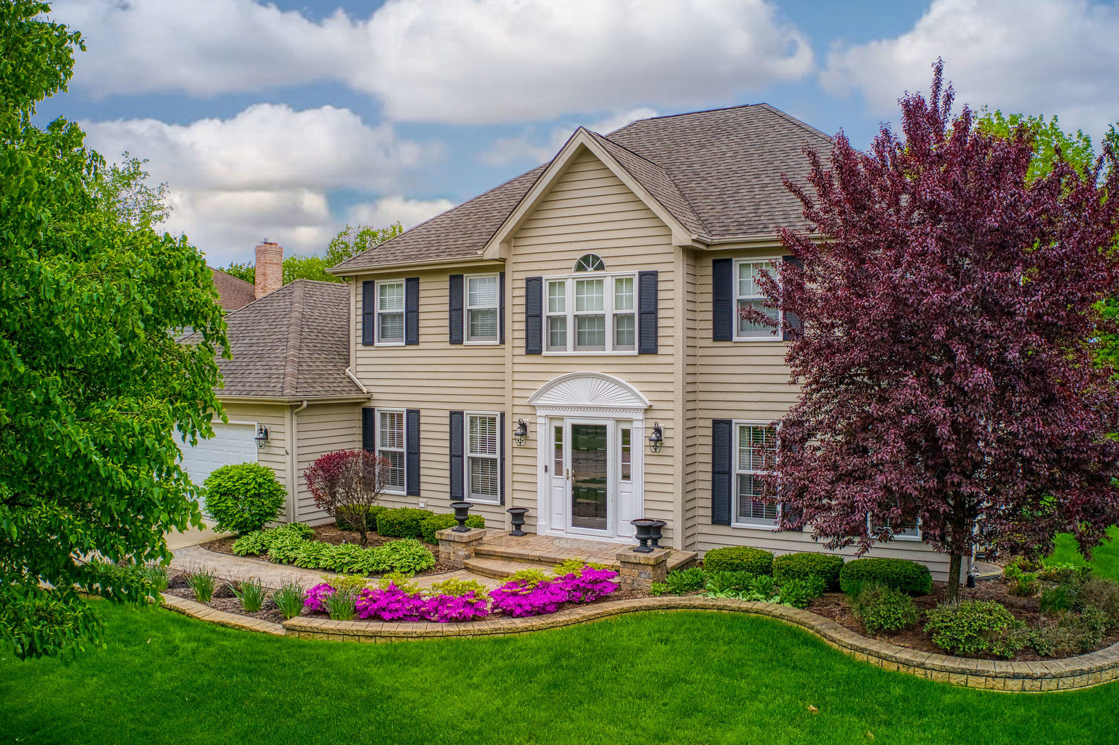1608 Grommon Road Naperville, IL 60564 - Photo 1 of 48 a front view of house with yard and green space