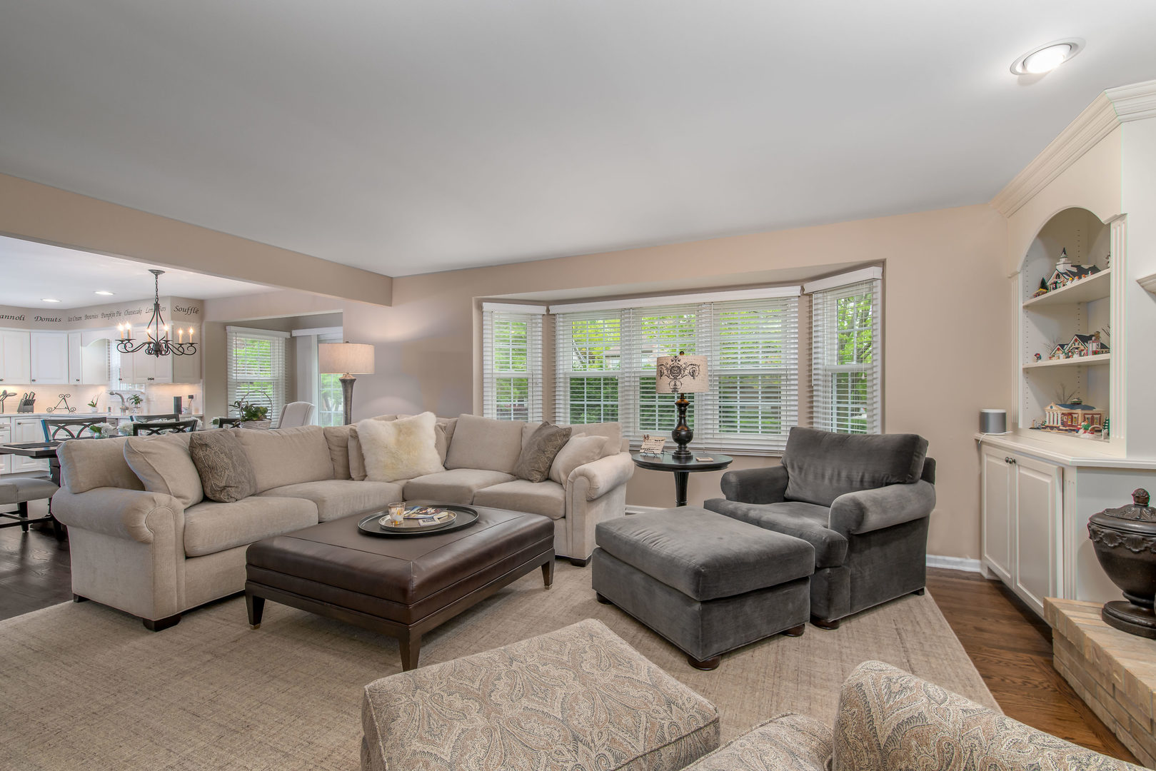 1608 Grommon Road Naperville, IL 60564 - Photo 11 of 48 a living room with furniture and a large window