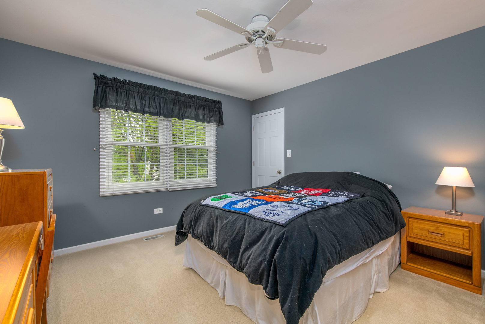 1608 Grommon Road Naperville, IL 60564 - Photo 27 of 48 a bedroom with a bed and a window