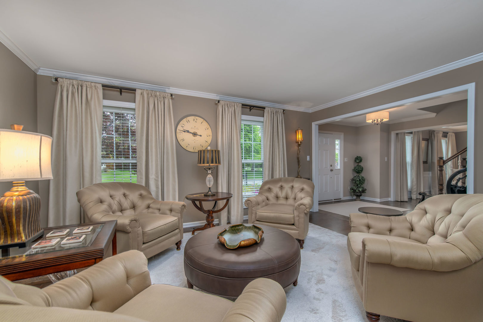 1608 Grommon Road Naperville, IL 60564 - Photo 5 of 48 a living room with furniture and a large window