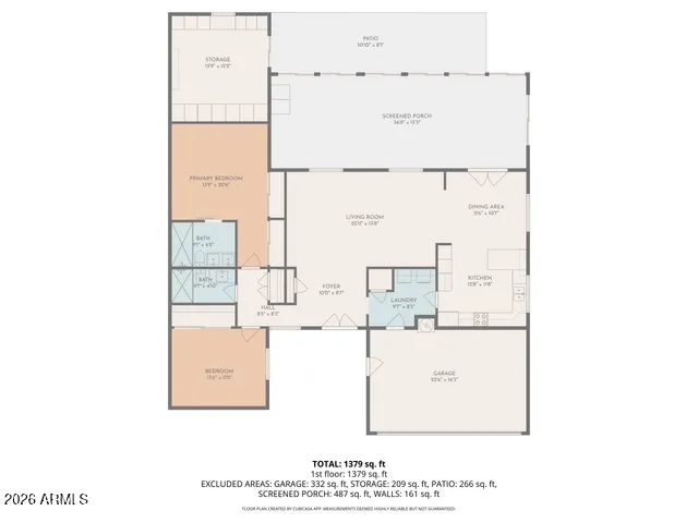 $490,000 | 26026 South Jardin Drive, Sun Lakes, AZ 85248