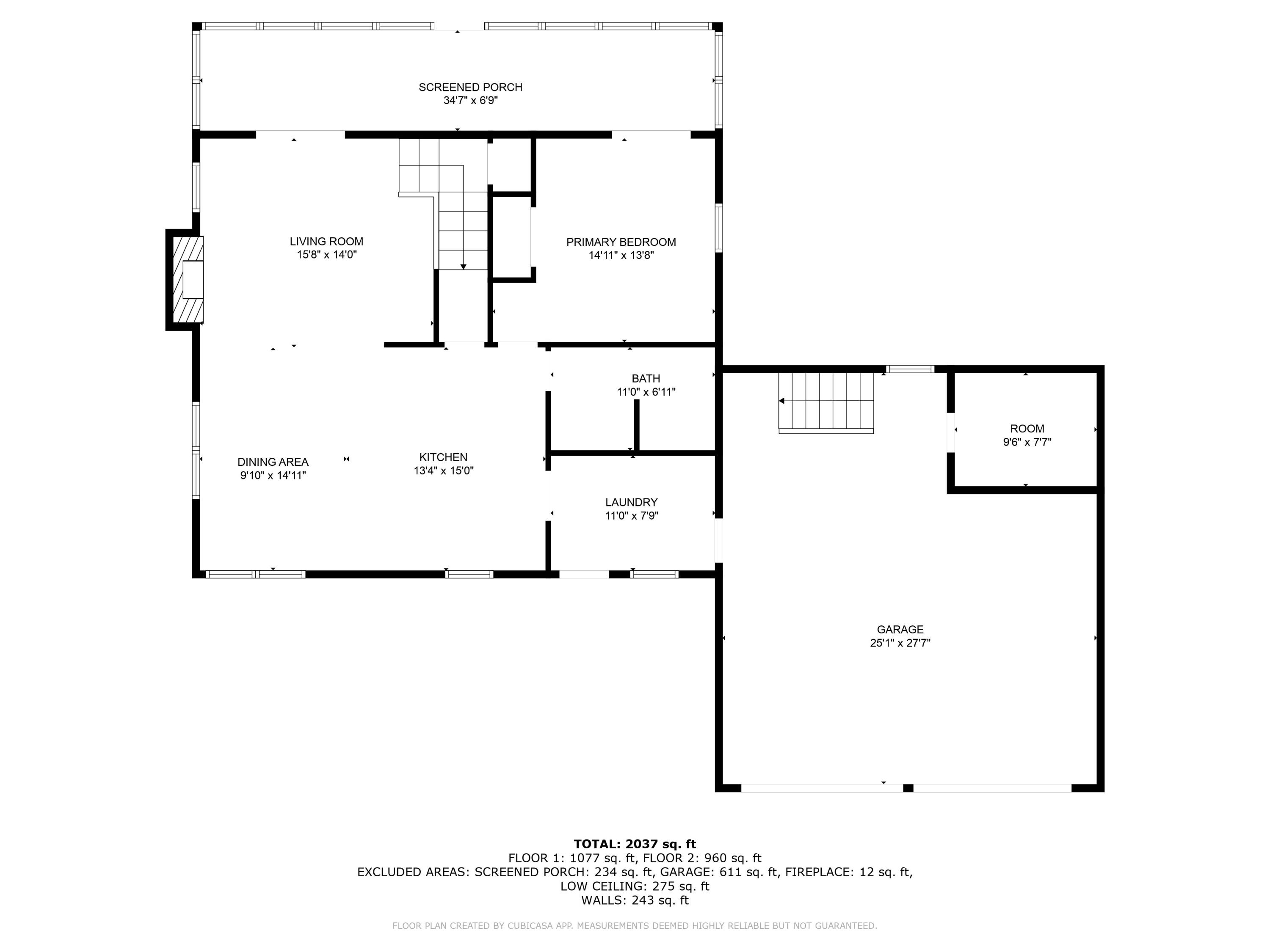 37 Parkhill Pt Road Belgrade, ME 04917 - Photo 61 of 63 1-Floorplan_1
