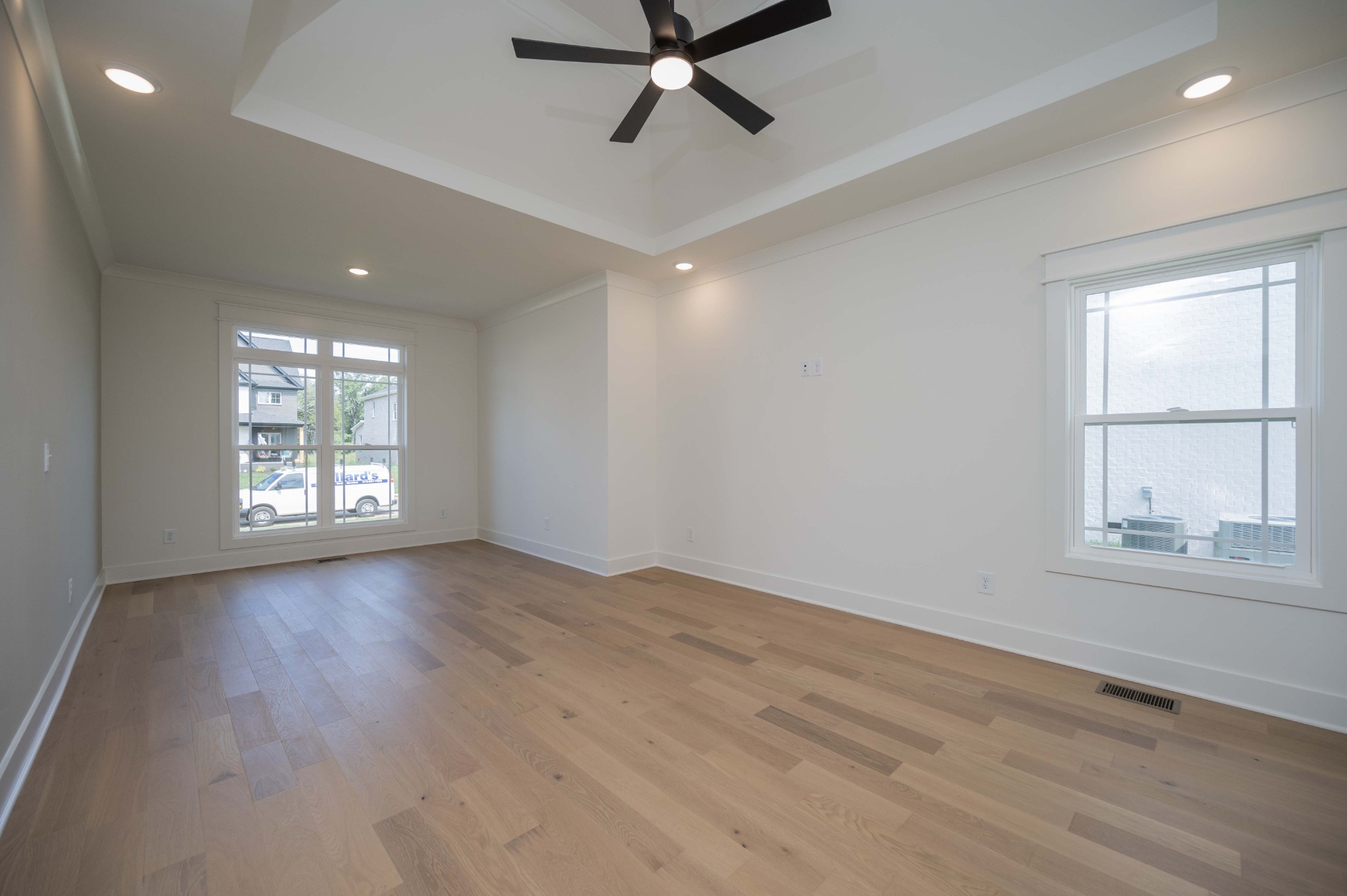 4 Holly Grove Road Lascassas, TN 37085 - Photo 30 of 37 wooden floor in an empty room with a window