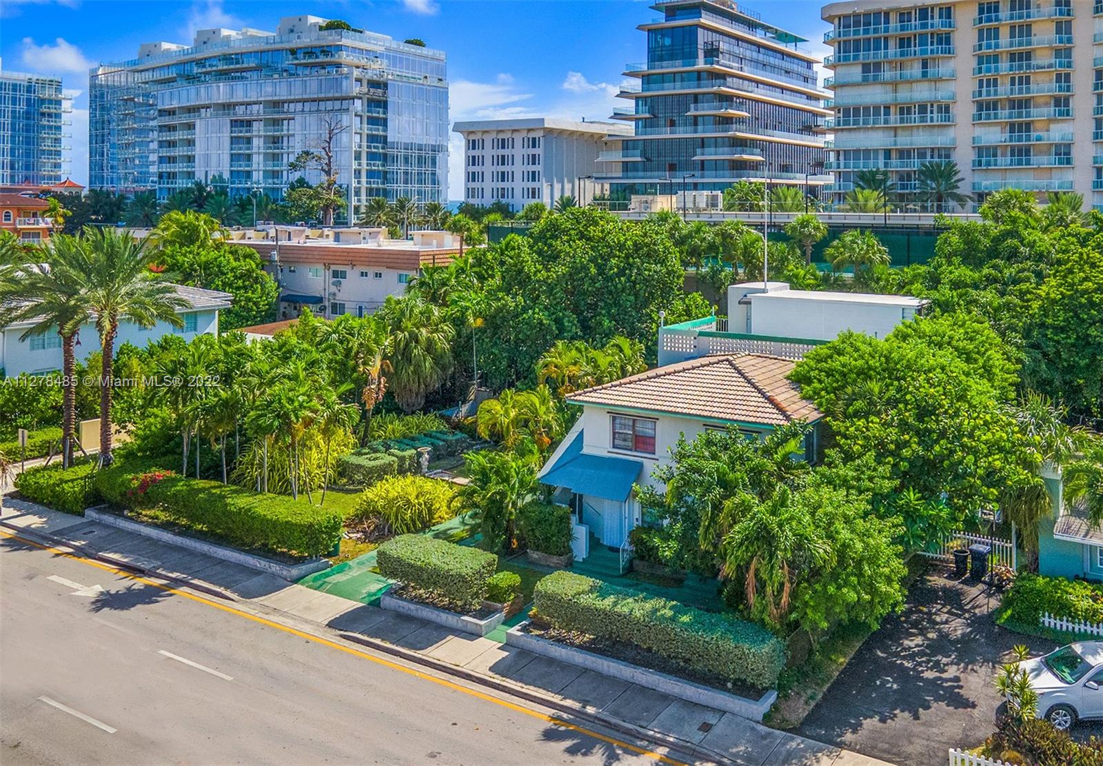 8927 Harding Avenue Surfside, FL 33154 - Photo 3 of 22 a view of a city with tall buildings