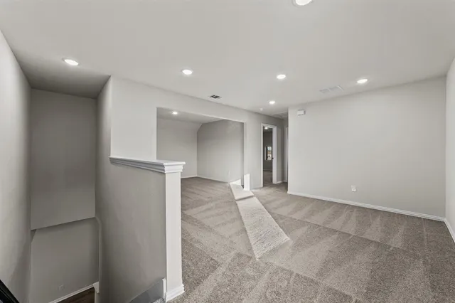 a view of empty room