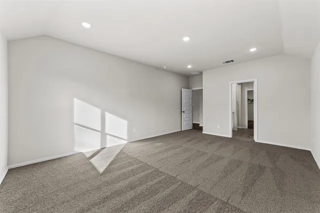 a view of empty room