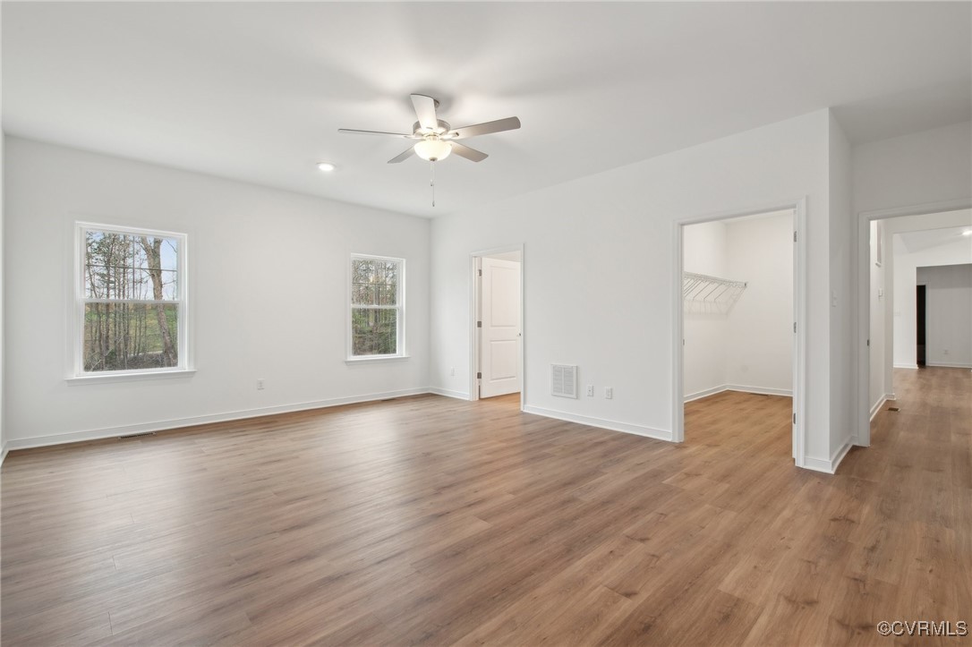 2343 Old Church Road Powhatan, VA 23139 - Photo 23 of 38 The first-floor primary suite offers a walk-in clo