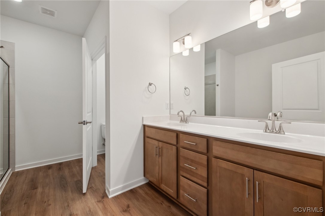 2343 Old Church Road Powhatan, VA 23139 - Photo 24 of 38 The first-floor primary suite offers a walk-in clo
