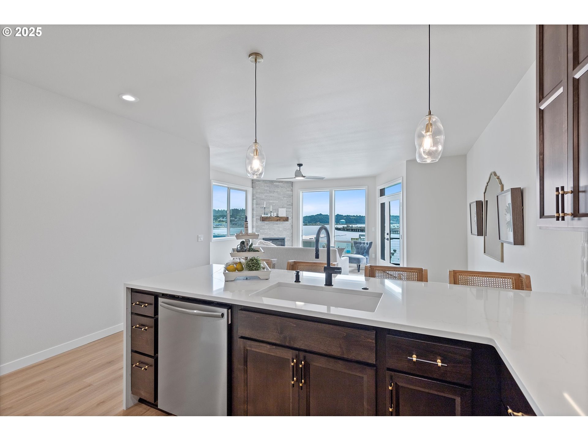 811 Southwest 13th Street Newport, OR 97365 - Photo 8 of 45 a kitchen with a sink cabinets and window