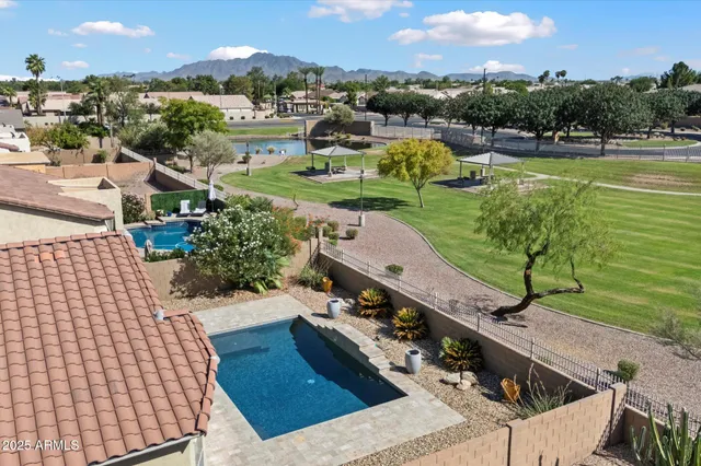 a view of a city from a terrace