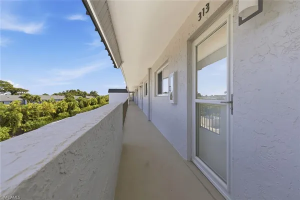 a view of balcony