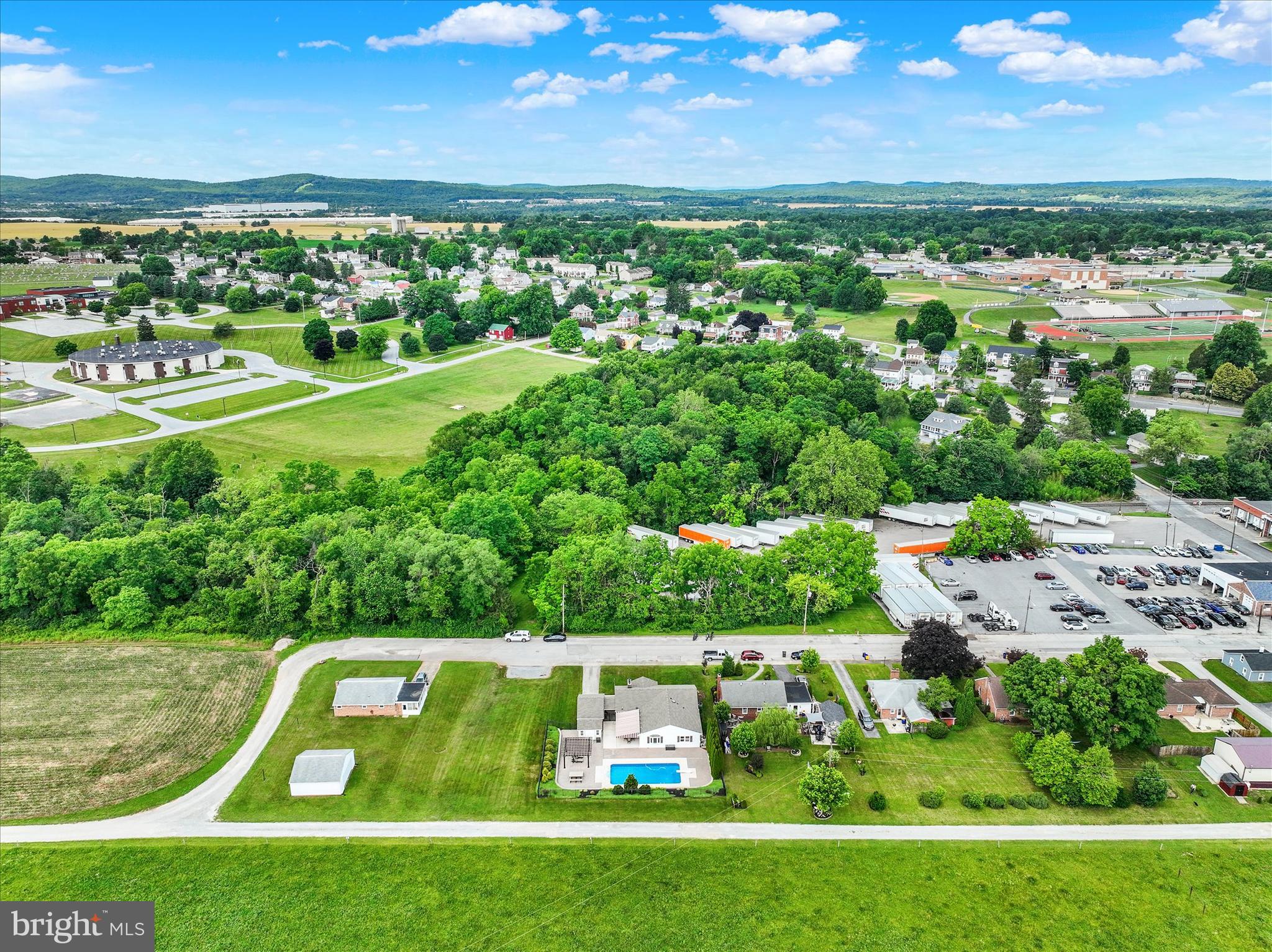 285 South Main Street Mount Wolf, PA 17347 - Photo 34 of 34 an aerial view of a