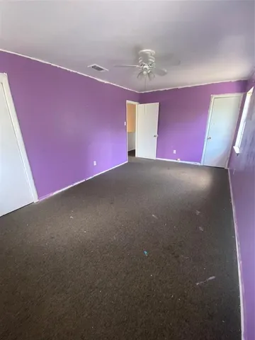 a view of empty room