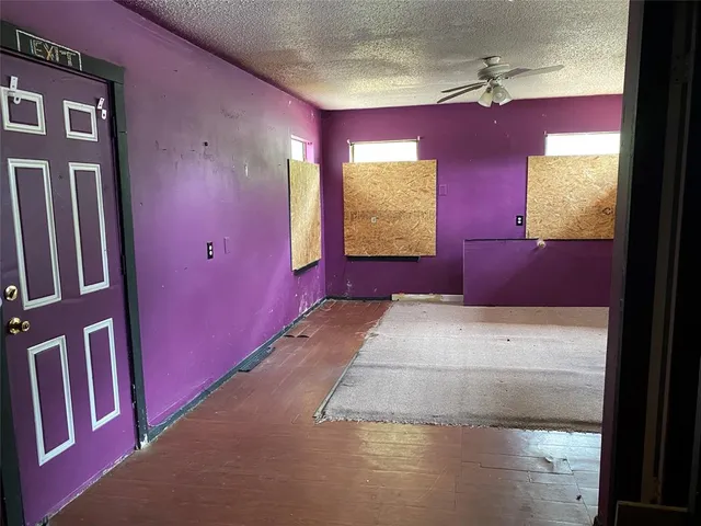 a view of front door