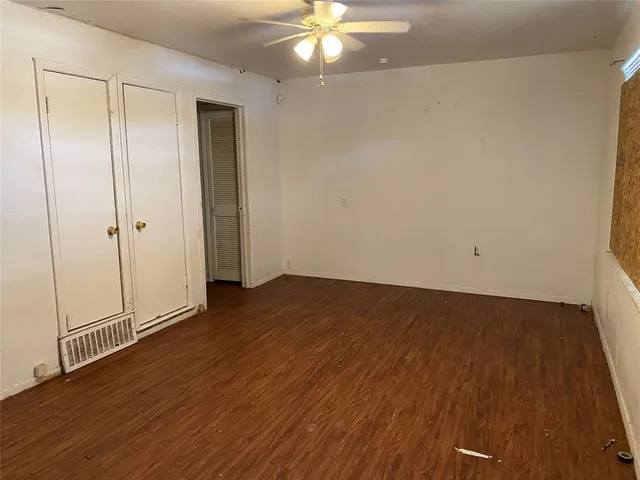 wooden floor in an empty room