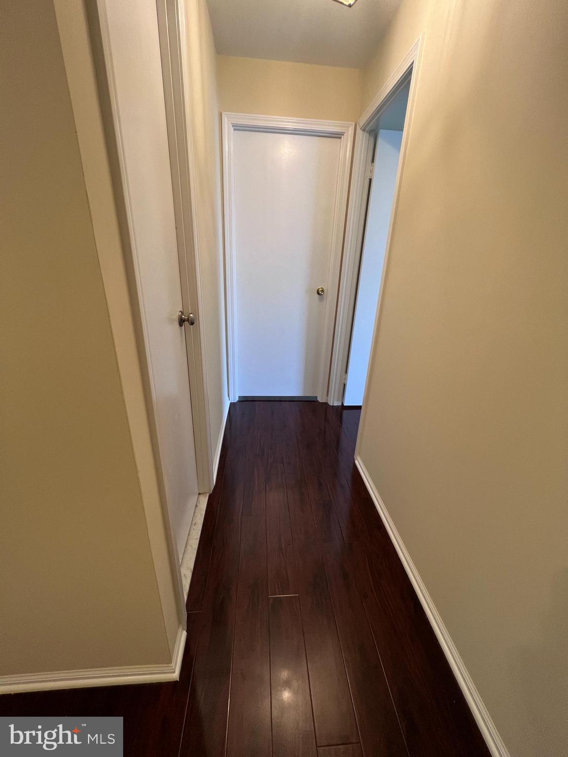 301 Byberry Road, Unit E8 Philadelphia, PA 19116 - Photo 18 of 44 a view of a hallway with wooden floor and staircase