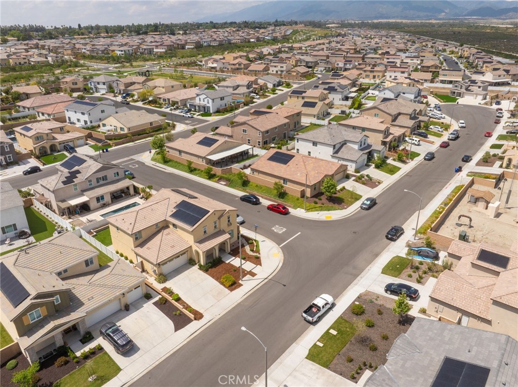 2414 Crater Avenue Rialto, CA 92377 - Photo 43 of 50 an aerial view of residential houses with outdoor space