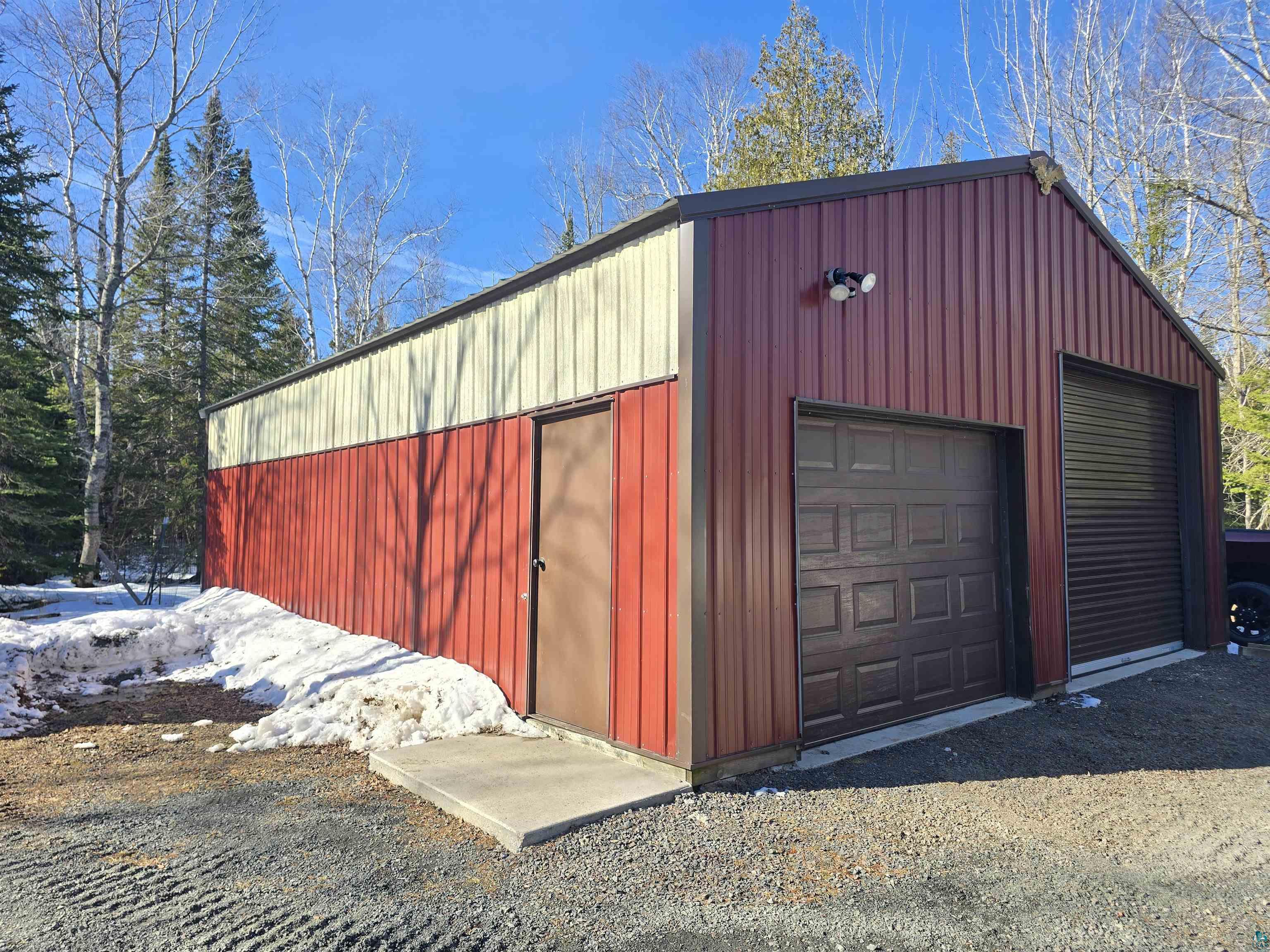 88910 Bark Point Road Herbster, WI 54844 - Photo 10 of 31 View of detached garage