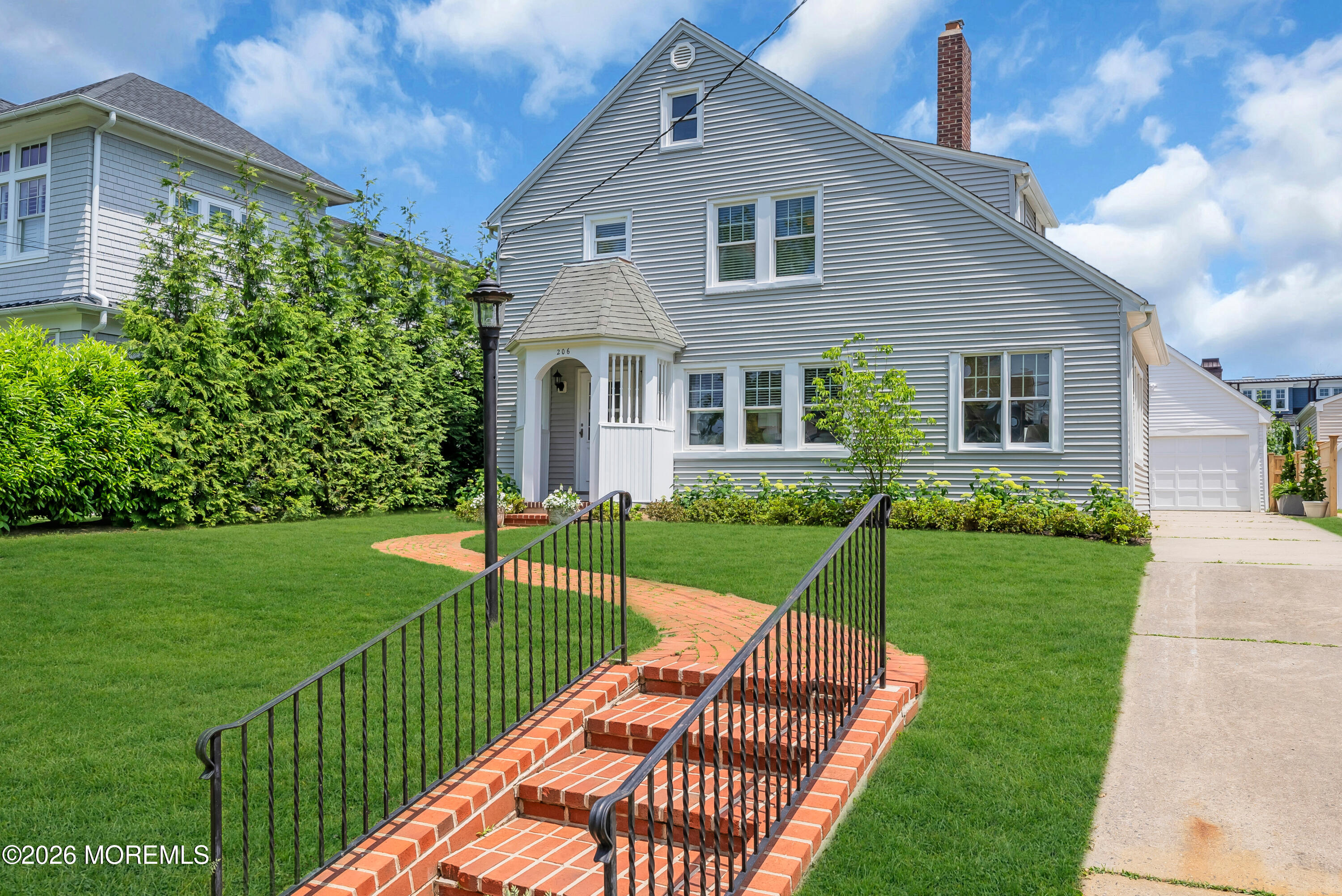 206 Monroe Avenue Spring Lake, NJ 07762 - Photo 2 of 21 FRONT_Walkway