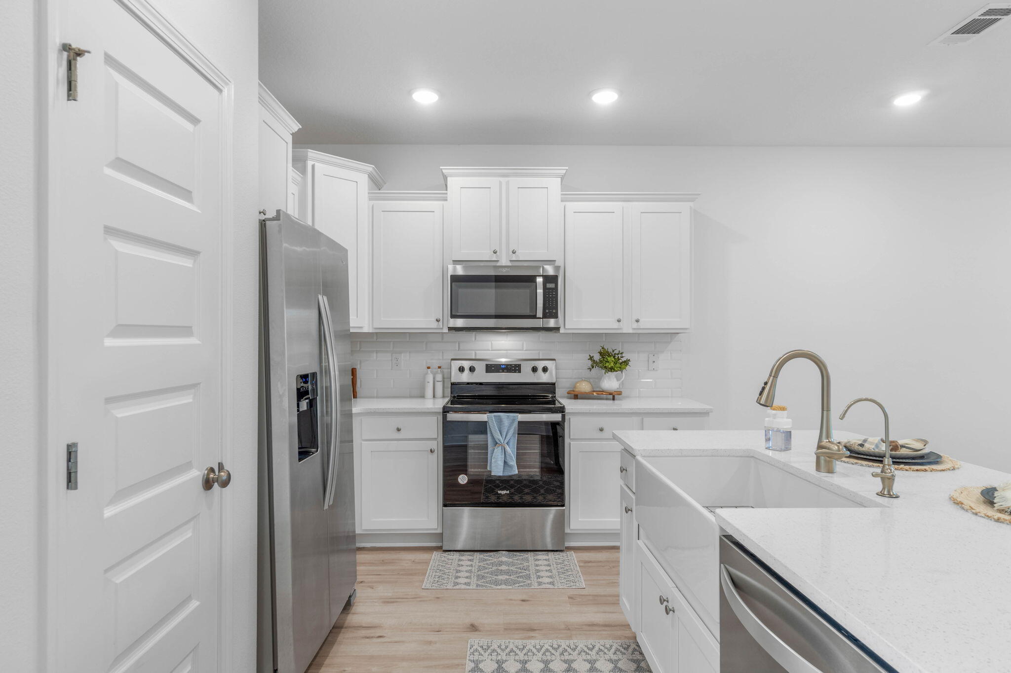 1 Renea Cove Destin, FL 32541 - Photo 13 of 51 a kitchen with stainless steel appliances granite countertop a refrigerator and a sink