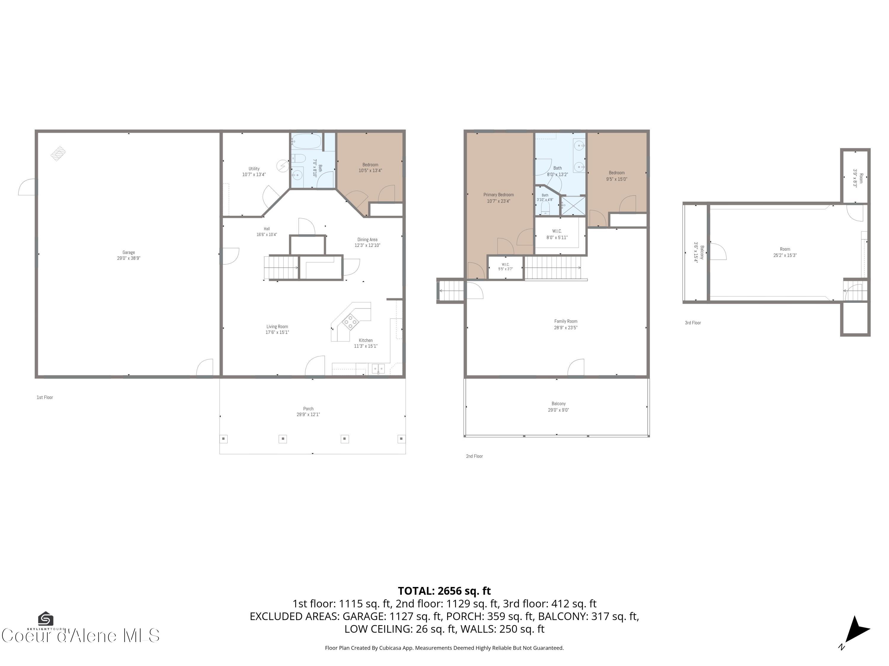 551 Star Road Moyie Springs, ID 83845 - Photo 83 of 85 2-all_floors_551_star_road_moyie_springs