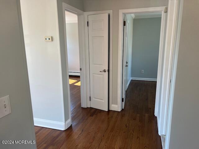 718 Pine Drive Brick, NJ 08723 - Photo 14 of 33 a view of a hallway with wooden floor and closet