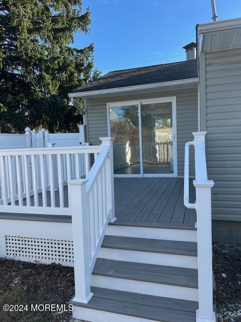718 Pine Drive Brick, NJ 08723 - Photo 15 of 33 a view of wooden deck