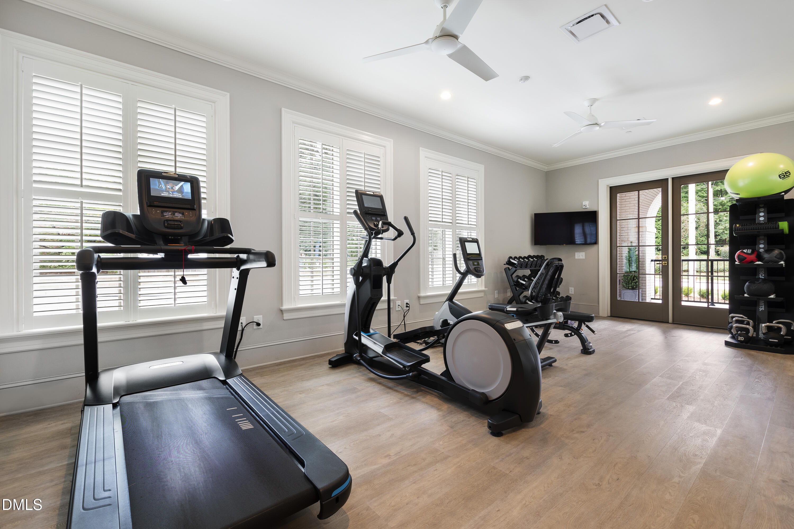 620 Wade Avenue, Unit 103 Raleigh, NC 27605 - Photo 33 of 41 a view of a room with gym equipment
