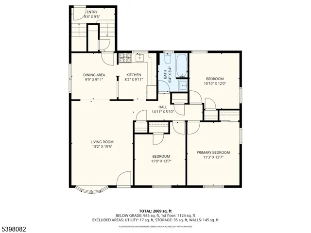 $539,000 | 698 West Lake Avenue, Rahway, NJ 07065