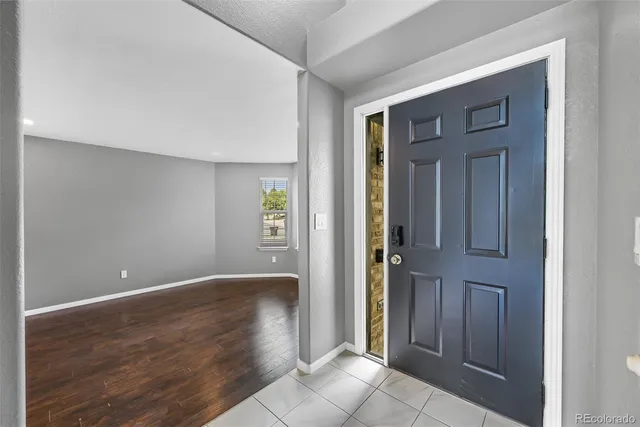 wooden floor in an empty room