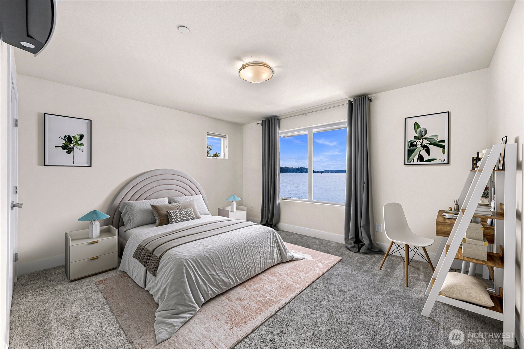 12065 30th Avenue Southwest Burien, WA 98146 - Photo 22 of 40 a bedroom with a bed and a chair
