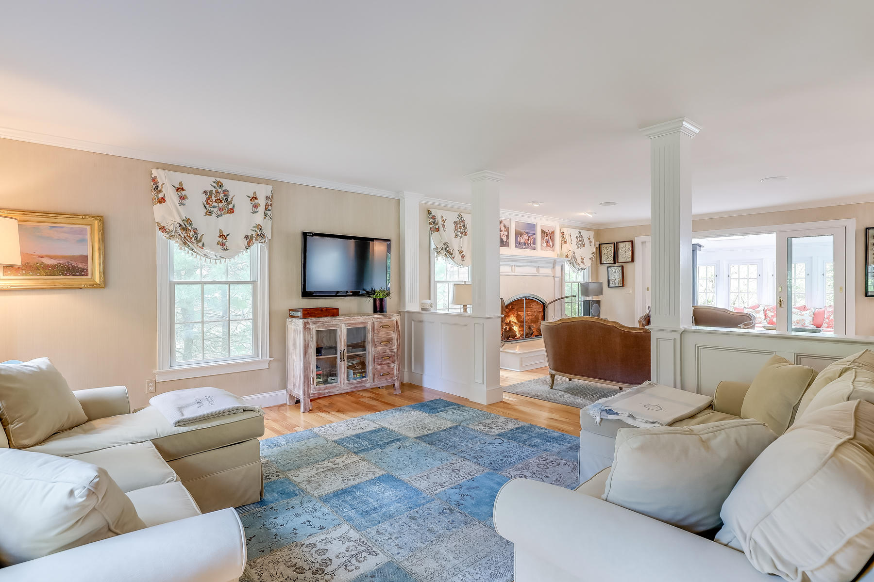 117 Wild Goose Way Centerville, MA 02632 - Photo 14 of 51 a living room with furniture and a flat screen tv