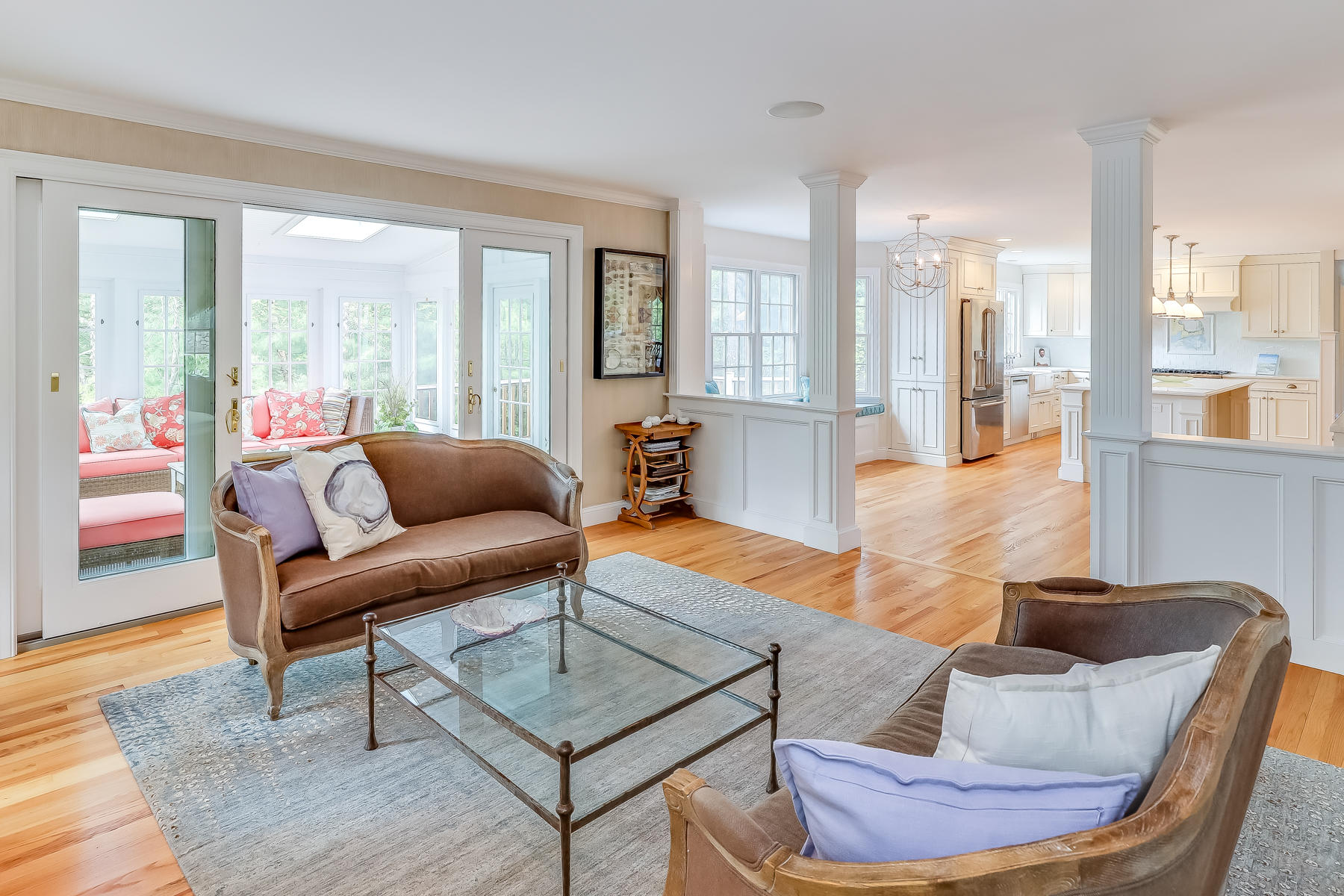 117 Wild Goose Way Centerville, MA 02632 - Photo 17 of 51 a living room with furniture and a large window
