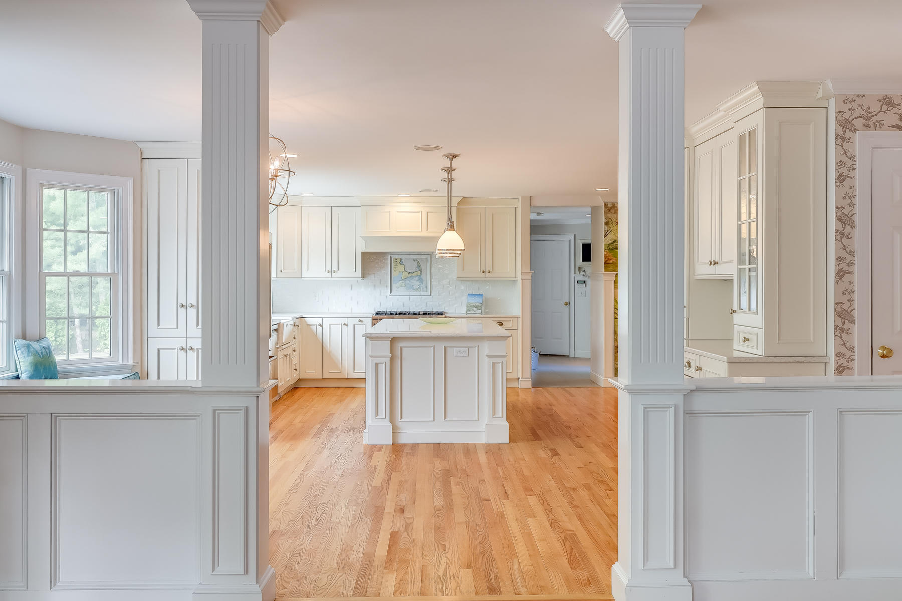 117 Wild Goose Way Centerville, MA 02632 - Photo 9 of 51 a large white kitchen with cabinets