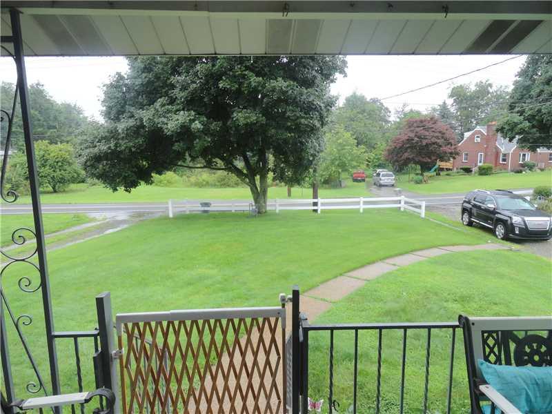 343 East Union Road Cheswick, PA 15024 - Photo 17 of 20 Exterior Front. VIEW OF FRONT YARD FROM THE FRONT PORCH.