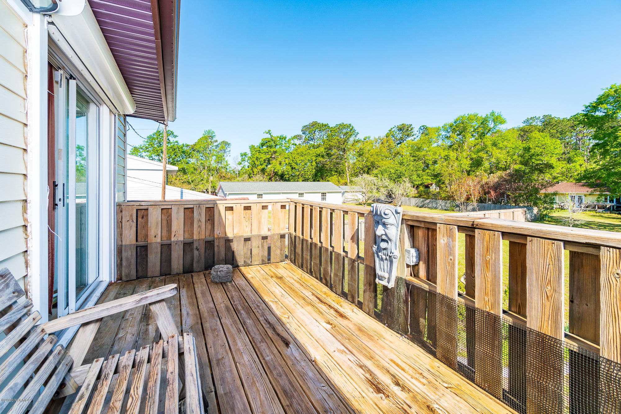 272 Roberts Road Newport, NC 28570 - Photo 48 of 51 Master Balcony