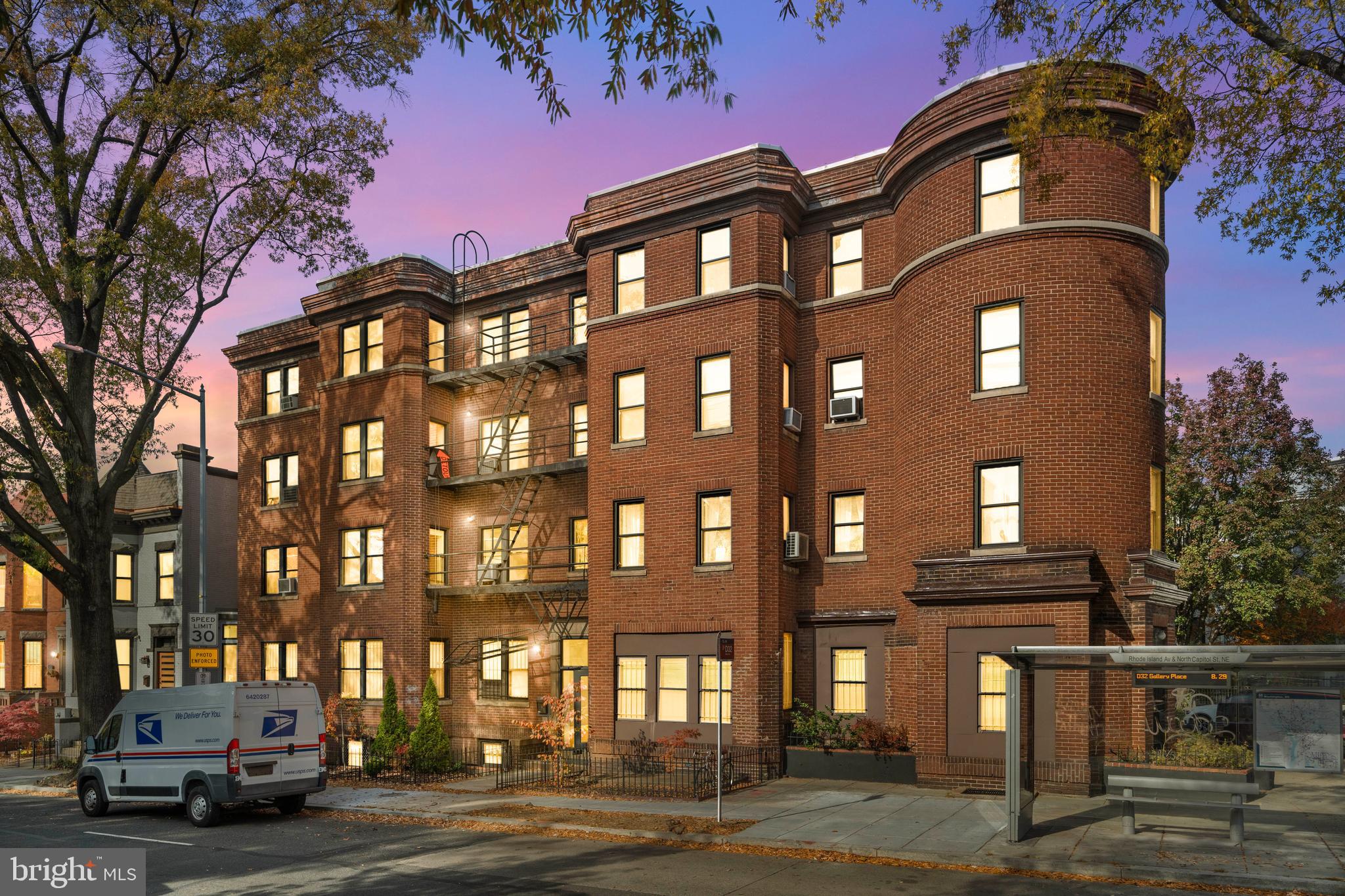 5 Rhode Island Avenue Northwest, Unit 202 Washington, DC 20001 - Photo 1 of 17 a front view of a building