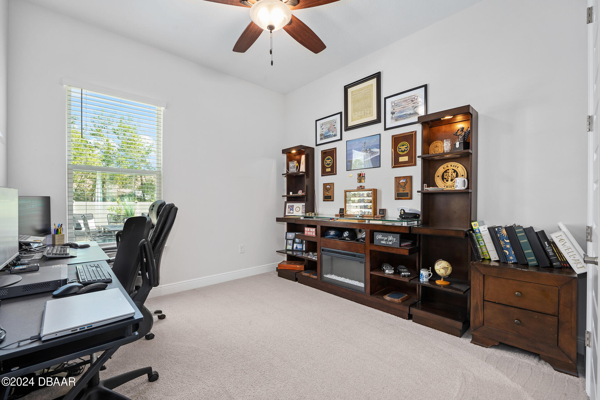 295 Cypress Trail Drive Ormond Beach, FL 32174 - Photo 38 of 67 a room with gym equipment and a window