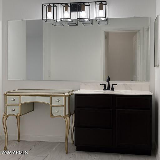 525 North Miller Road, Unit 239 Scottsdale, AZ 85257 - Photo 22 of 52 a bathroom with a sink and a mirror