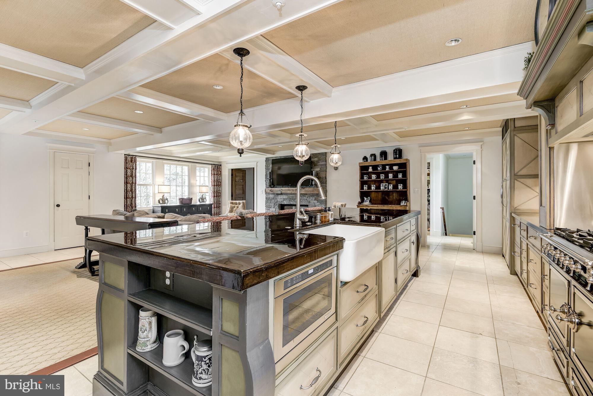 5800 Highland Drive Chevy Chase, MD 20815 - Photo 14 of 51 Chef's Kitchen with La Cornue Range