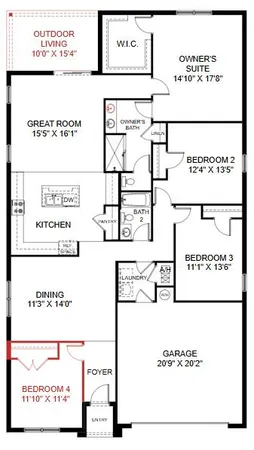 $396,990 | 96 Natureview Way, Ponce de Leon, FL 32455