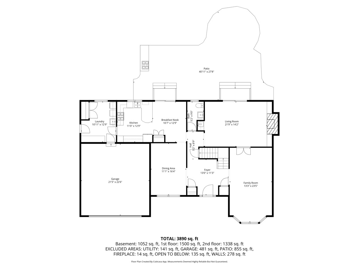 1588 White Oak Road Lake Forest, IL 60045 - Photo 33 of 35 a picture of floor plan