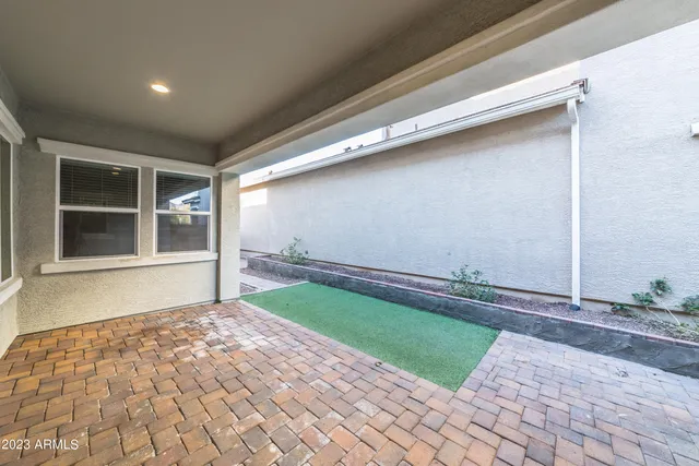 a view of front door