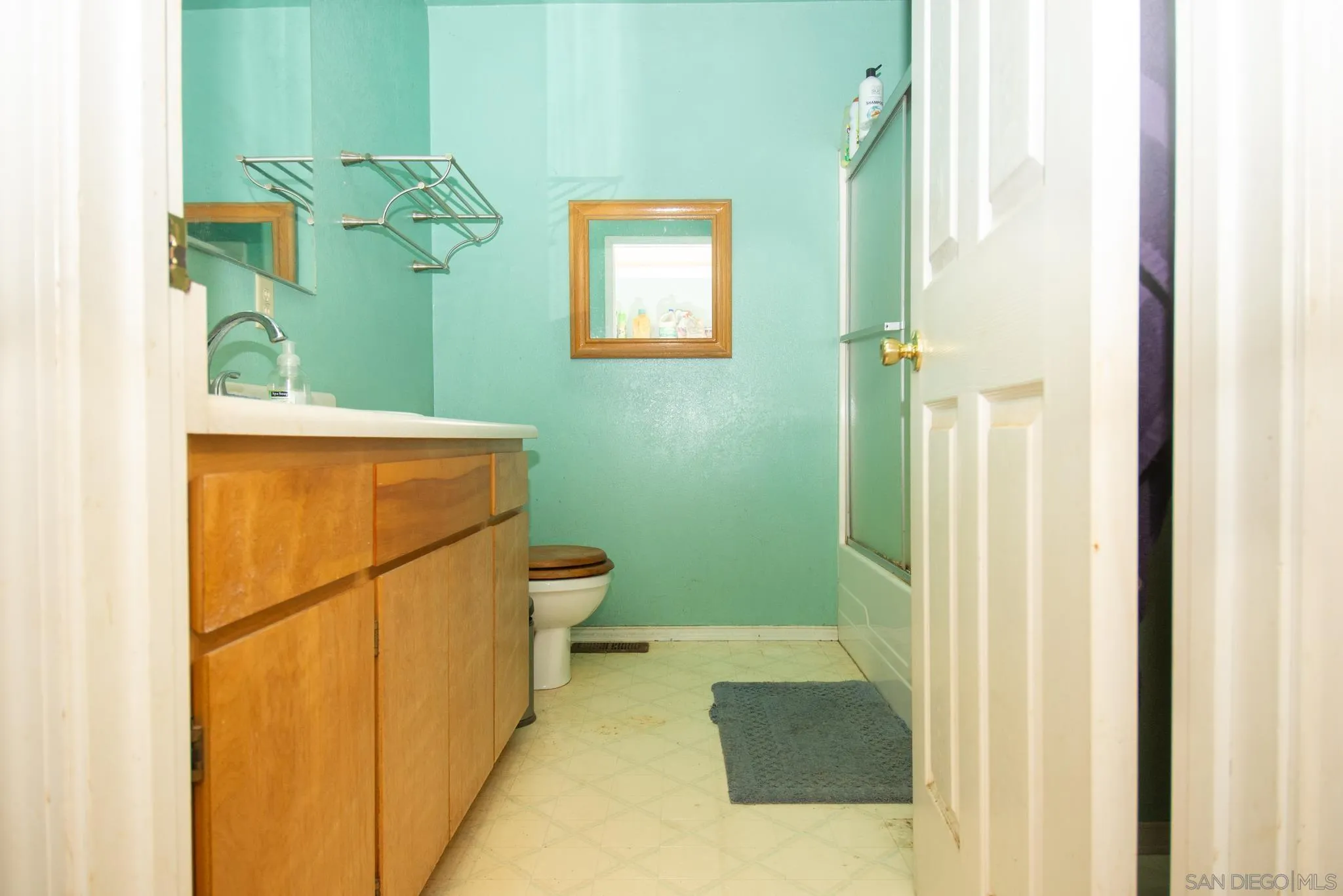 9897 Dyerville Loop Road Myers Flat, CA 95554 - Photo 11 of 24 a bathroom with a toilet and a shower